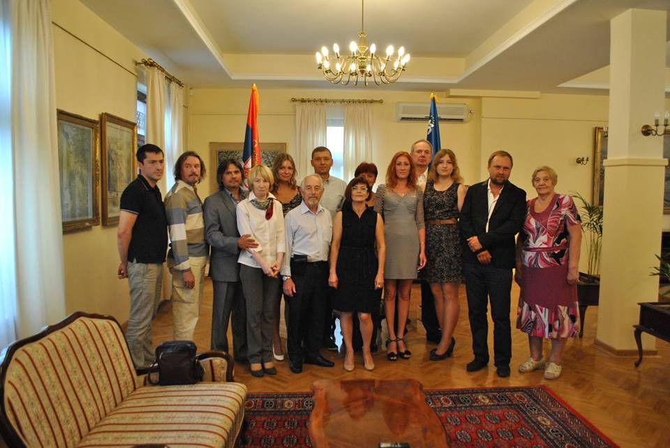 Состоялась отчетная выставка о сербском пленэре